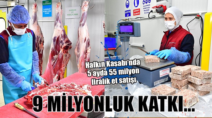 Halkın Kasabı’yla İzmirlinin cebine 9 milyonluk katkı...