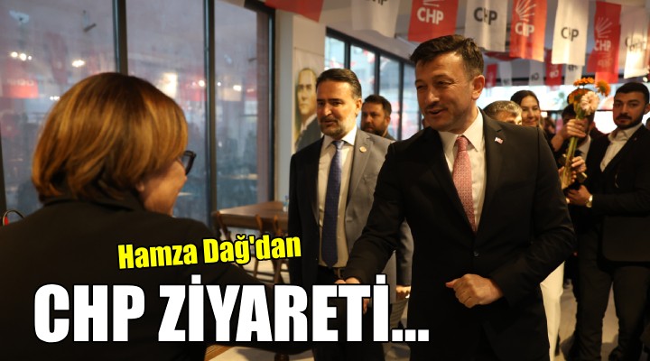 Hamza Dağ dan CHP seçim ofisine ziyaret...