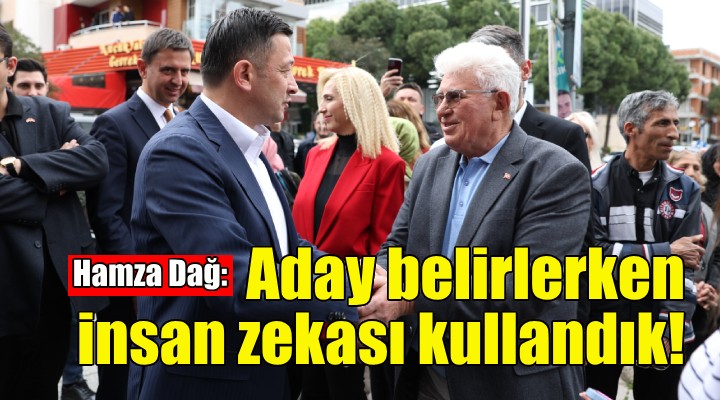 Hamza Dağ dan CHP ye yapay zeka göndermesi!