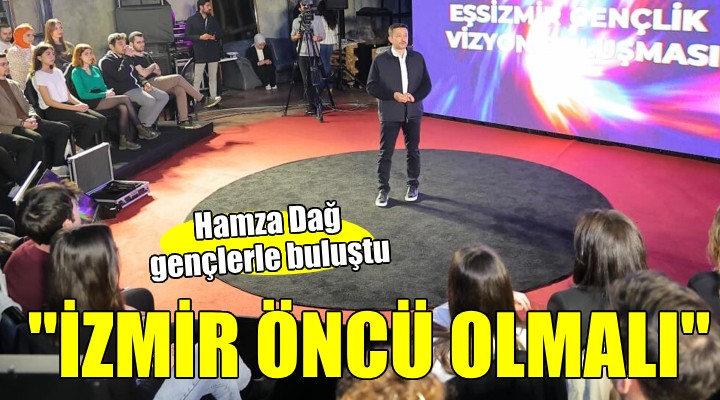 Hamza Dağ gençlerle buluştu...