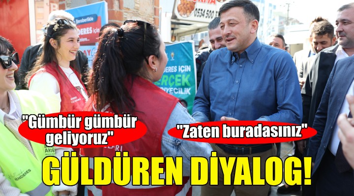 Hamza Dağ ile CHP li gençler arasında güldüren diyalog!