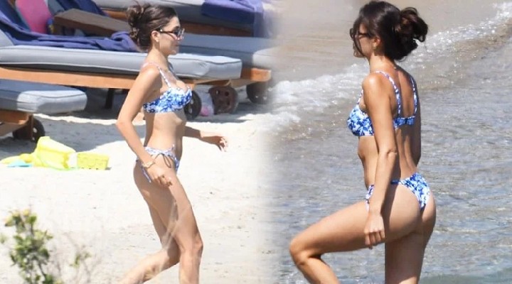 Hande Erçel in tatil keyfi