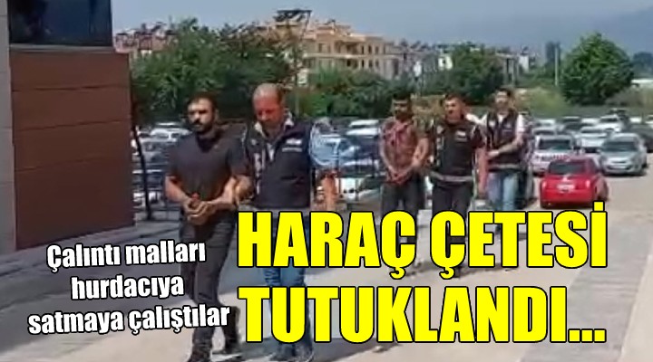 Haraç çetesi tutuklandı!