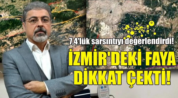 Hasan Sözbilir, İzmir deki faya dikkat çekti!