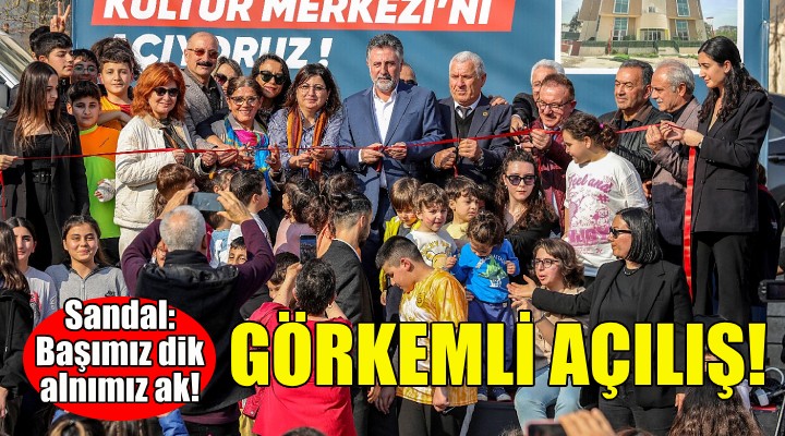 Hasan Tahsin Kültür Merkezi ne görkemli açılış!