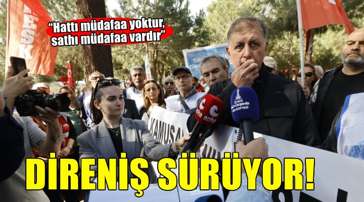 Hattı müdafaa yoktur, sathı müdafaa vardır