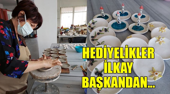 Hediyelikler İlkay başkandan...