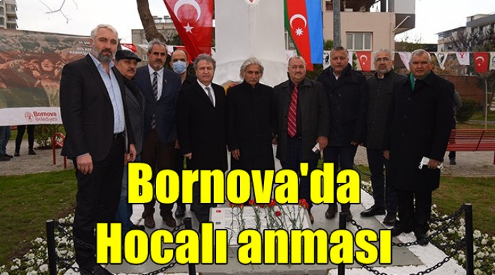 Hocalı Şehitleri Bornova’da anıldı