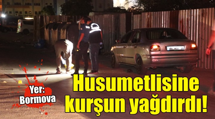 Husumetlisine kurşun yağdırdı!