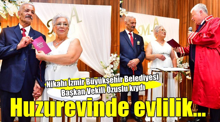 Huzurevinde evlilik...