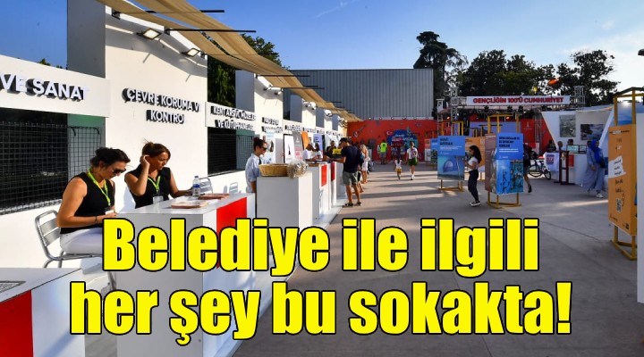 İEF de Belediyeler Sokağı büyük ilgi görüyor!