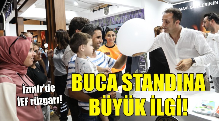 İEF de Buca standına büyük ilgi!