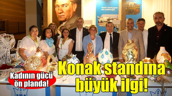 İEF te Konak standına büyük ilgi!