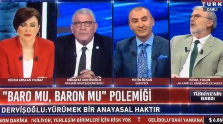 İYİ Parti li Dervişoğlu ndan AK Parti li Tosun a sert sözler!