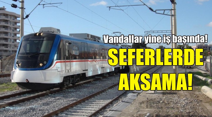 İZBAN seferlerinde aksama!