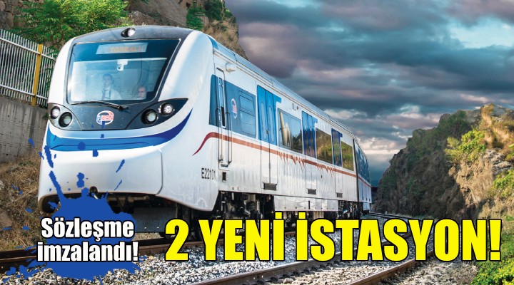 İZBAN’a iki yeni istasyon geliyor!