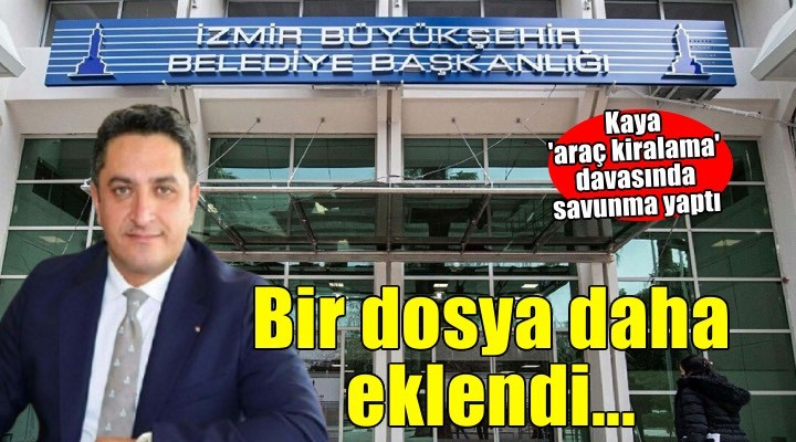 İZBETON araç kiralama davasına bir dosya daha eklendi