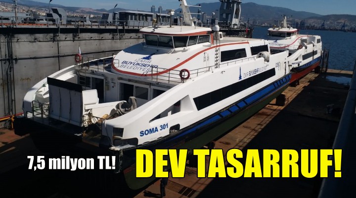 İZDENİZ den dev tasarruf!