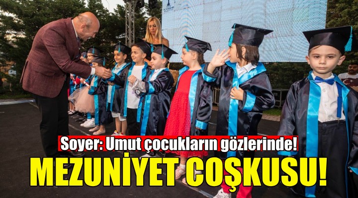 İZELMAN Anaokulları nda mezuniyet coşkusu!