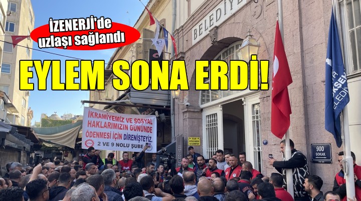 İZENERJİ çalışanları iş bırakma eylemine son verdi!