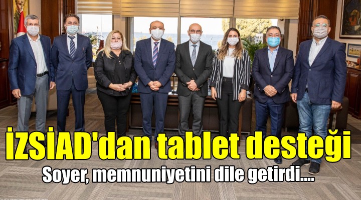 İZSİAD dan tablet desteği!