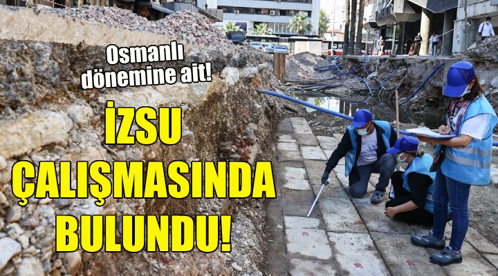 İZSU çalışmasında bulundu!