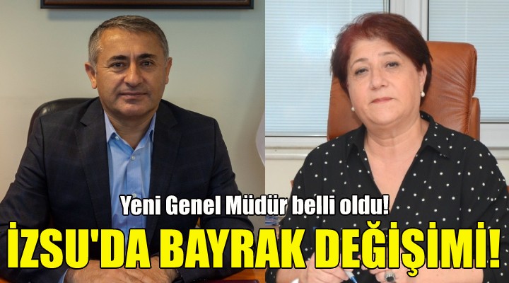 İZSU da bayrak değişimi!