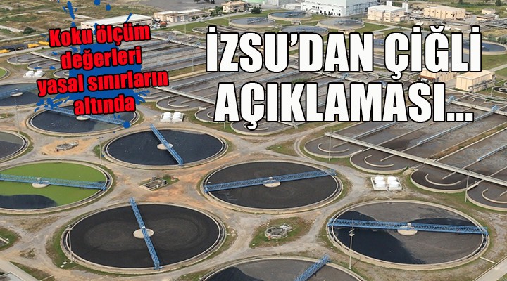 İZSU dan Çiğli açıklaması: Koku ölçüm değerleri yasal sınırların altında