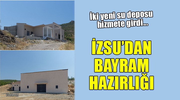 İZSU dan bayram hazırlığı!