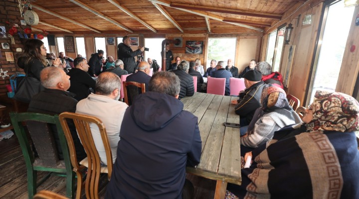 İZSU heyeti Yakaköy de talepleri dinledi!