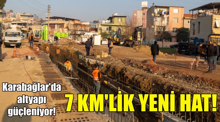 İZSU’dan Karabağlar’a 7 kilometrelik yeni hat!