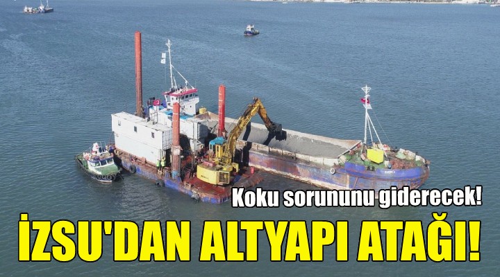 İZSU’dan altyapı atağı!