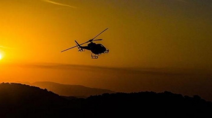 İçerisinde 4 Türk ün olduğu helikopter kayboldu!