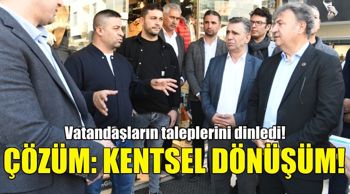 İduğ: Çözüm kentsel dönüşümde!