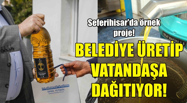 İhtiyaç sahibi vatandaşlara her ay 2 litre zeytinyağı!