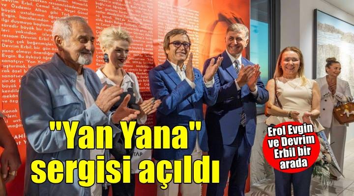 İki dev sanatçı Devrim Erbil ile Erol Evgin Yan Yana