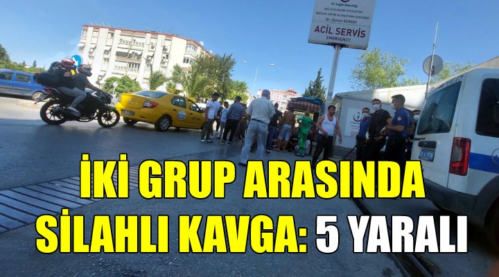 İki grup arasında silahlı kavga: 5 yaralı