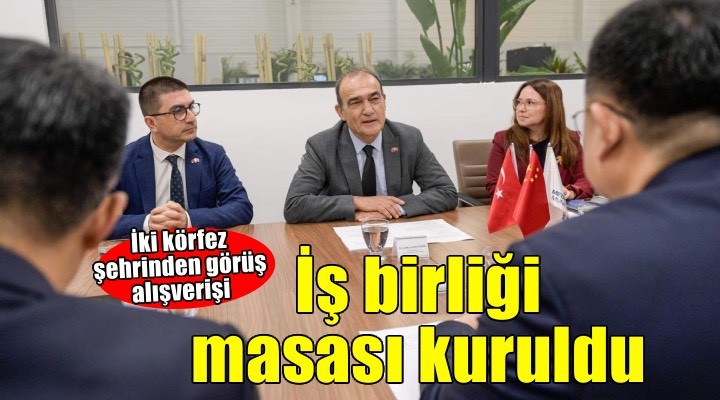 İki körfez şehri iş birliği masasında