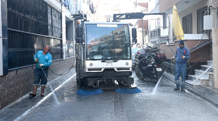 İkiçeşmelik Mahalle’sinde temizlik çalışması!