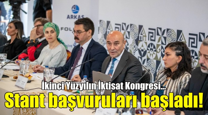 İkinci Yüzyılın İktisat Kongresi için uzman sivil toplum kuruluşu stant başvuruları başladı!