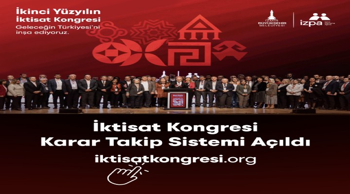 İktisat Kongresi Takip Sistemi yayında!