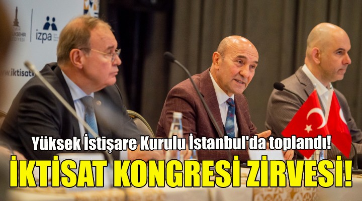 İktisat Kongresi zirvesi!