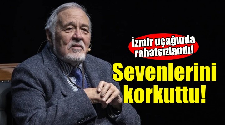 İlber Ortaylı uçakta fenalaştı!