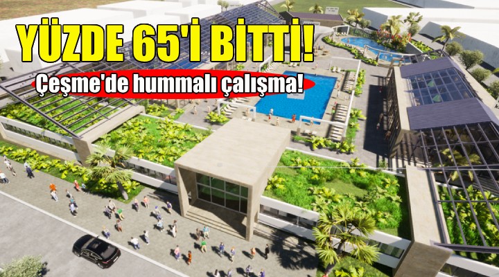 Ilıca Günübirlik Termal Tesisleri’nin yüzde 65’i bitti!