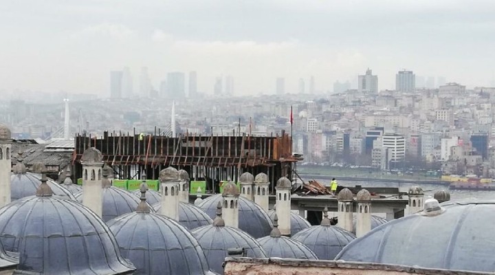 İlim Yayma Vakfı ndan tarihin önüne hançer gibi bina!