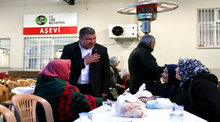 İlk iftarda, yüzlerce Tireli aynı sofrada buluştu