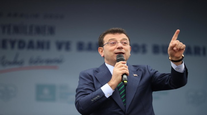 İmamoğlu, CHP mitingine mesaj gönderdi: Umudu diri tutun; bu toprakları yeniden hukuk ve adaletle buluşturacağımız güne kadar birlikte yürüyelim!