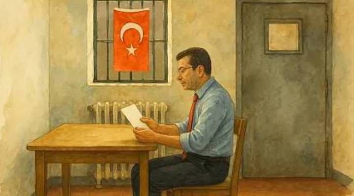 İmamoğlu, el yazısıyla mesaj gönderdi