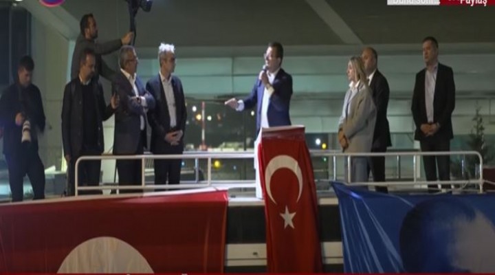 İmamoğlu’na miting gibi karşılama... Soylu ya sert sözler...