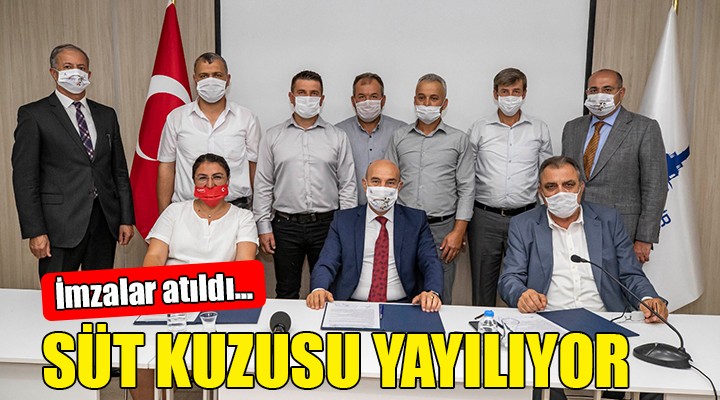 İmzalar atıldı...  Süt Kuzusu  yayılıyor!